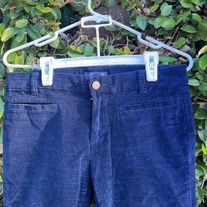 TOMMY HILFIGER corduroy navy blue flares